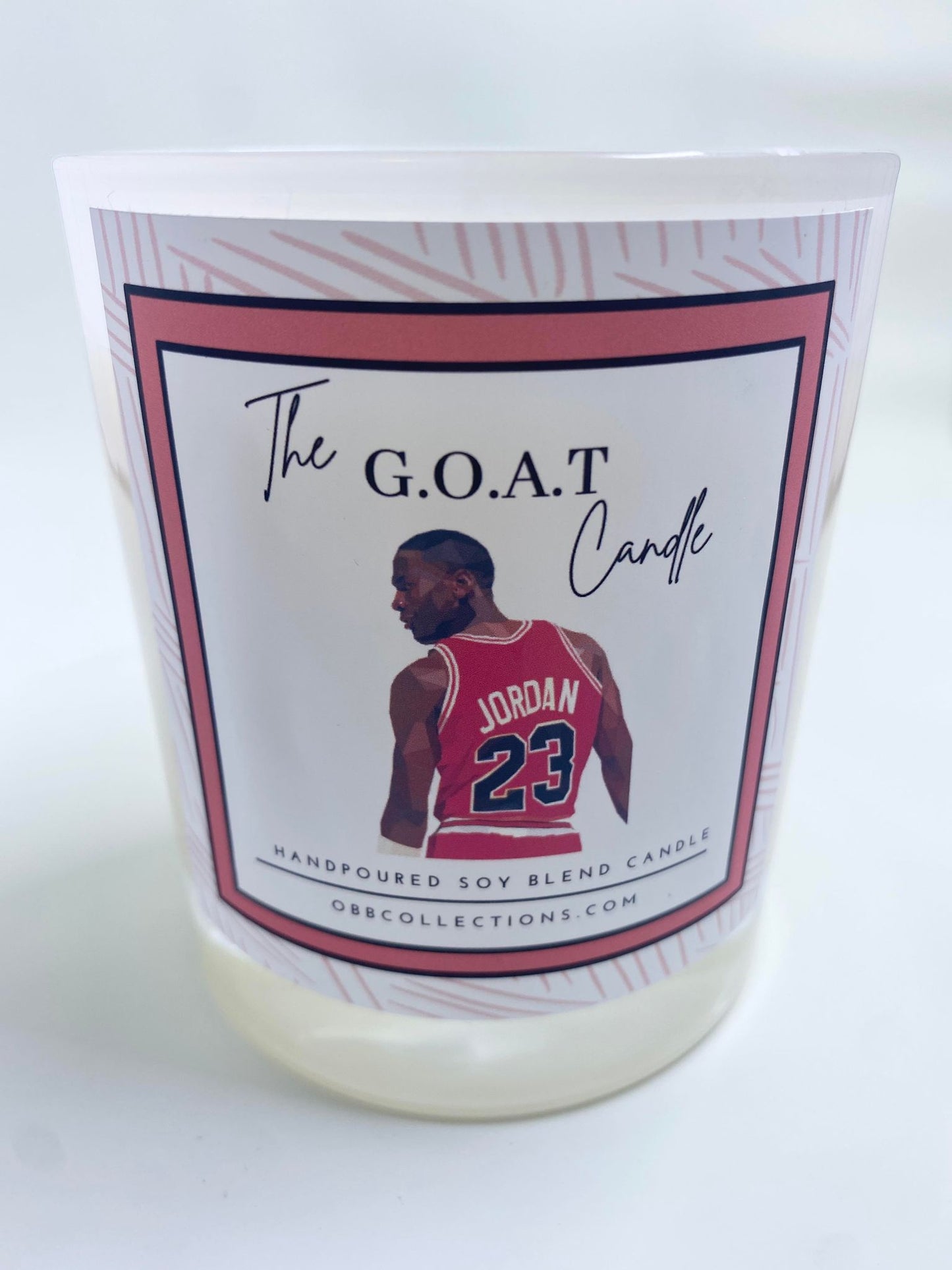 The G.O.A.T- MJ inspired candle- Vanilla Caramel Scented